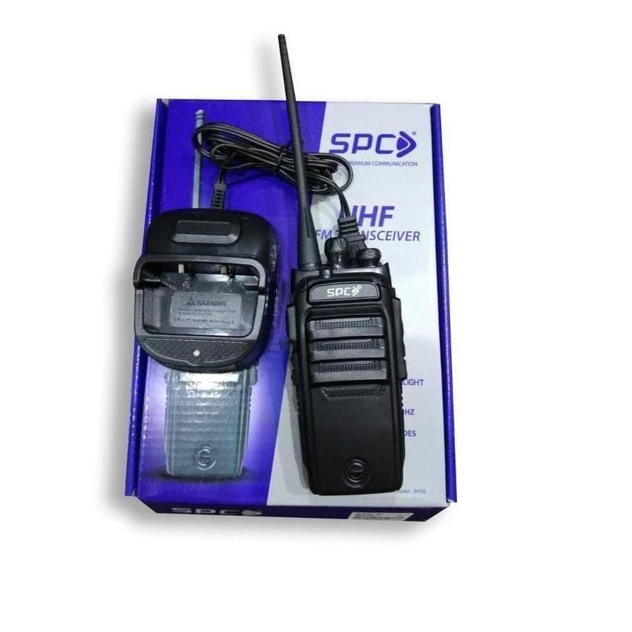 NEW Free Earphone  Walkie Talkie Handy Talkie ( HT ) SPC SH10 atau SH-10 Radio Komunikasi Jarak Jauh
