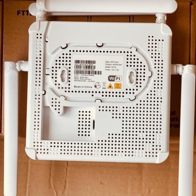 Promo / Terlaris [NEW] ROUTER ZTE F670L XPON DUALBAND ONU OMCI MODEM BARU Terbaik Original