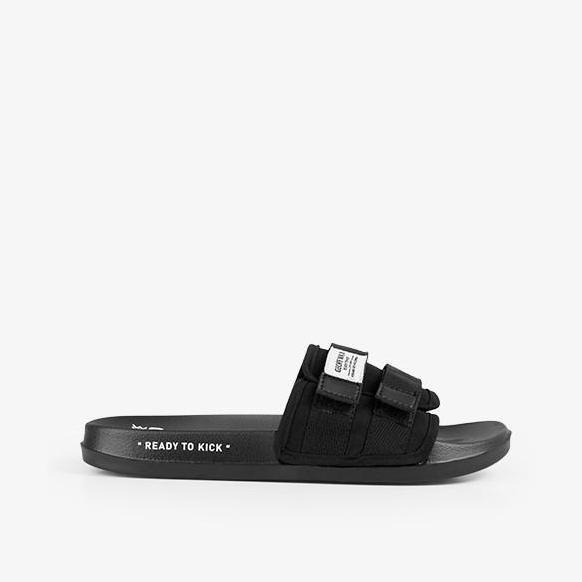 Geoff Max Official - Freddo Black | Slippers | Sandal Pria