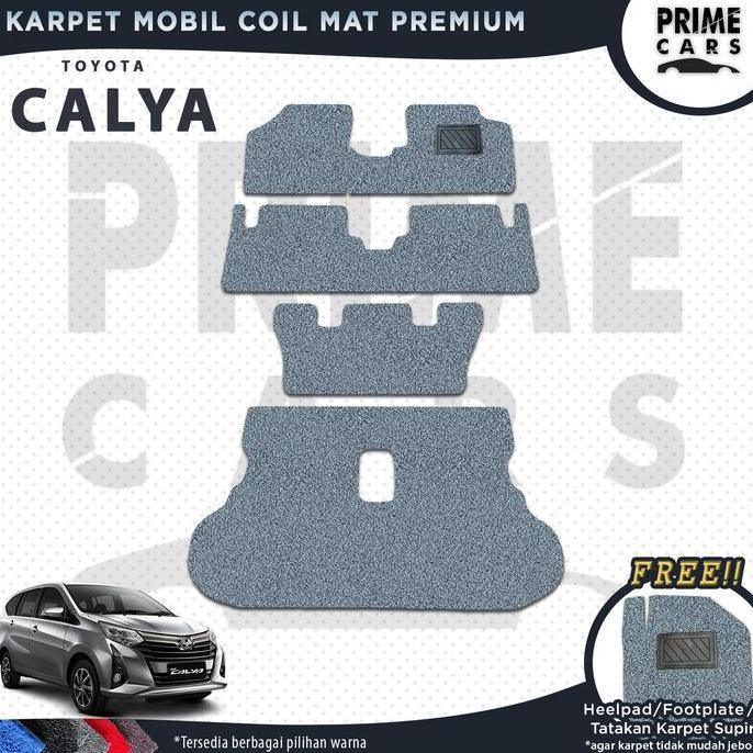 NEW Karpet Mobil Coil mat CALYA - Mie Bihun 1 Warna Full set Toyota Accessories Car