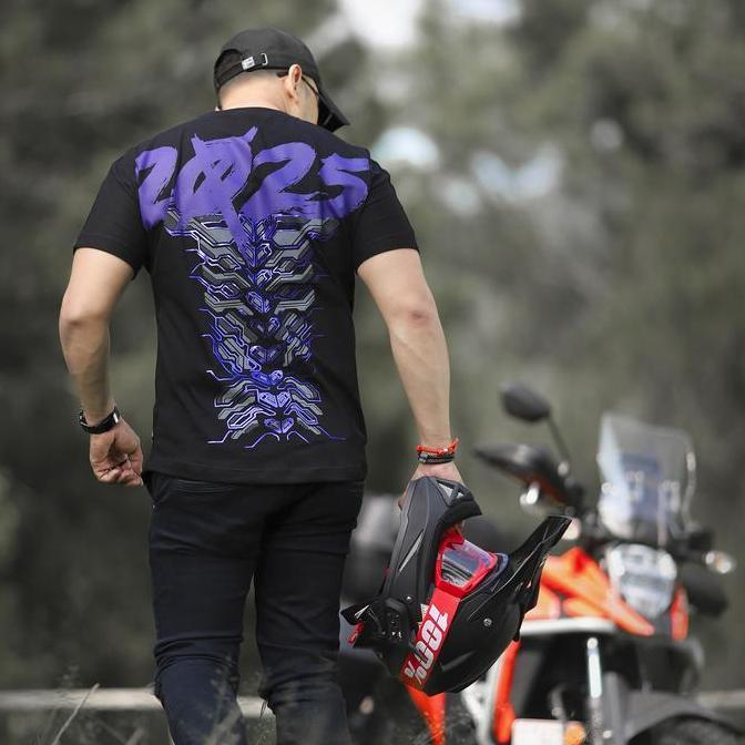 kaosbos.id - bozrvk t shirt baju distro kaos pria anime hitam kece racing motor