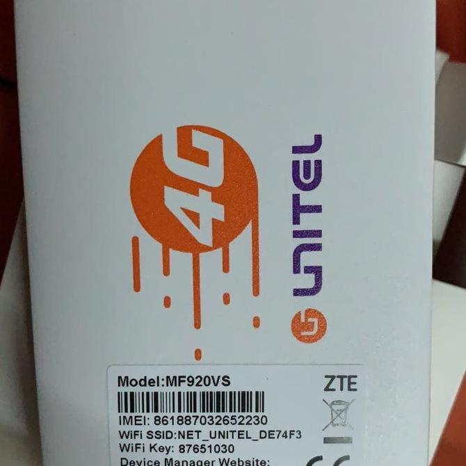 Mifi ZTE MF920 4G LTE unlock all operator GSM Original
