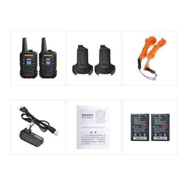 New HT walkie talkie C50 C-50 BF-C50 SingleBand handy talky sepasang Handy talkie Original