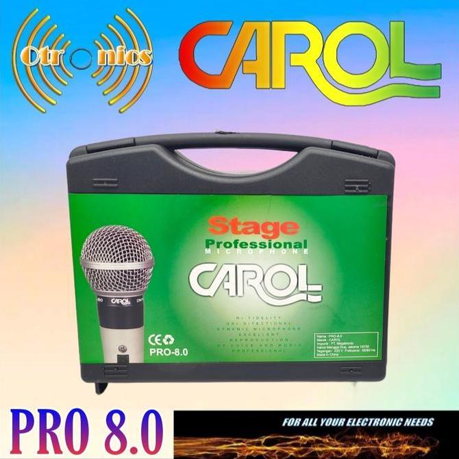 Mic Kabel Carol PRO 8.0 Microphone Carol Original