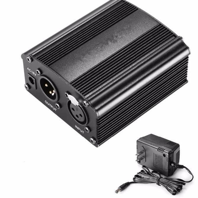 paket lengkap recording microphone bm 8000 + phantom power Original