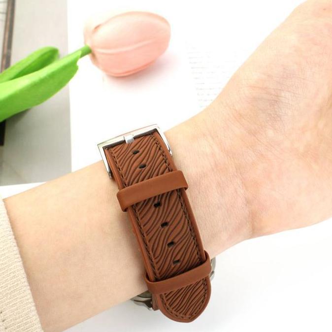 DF206>> Strap Smartwatch DRAGON SCALE CMC Tali Jam Tangan Kulit 22mm 20mm Universal Size Watch