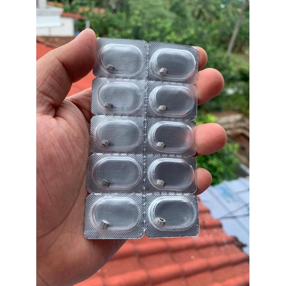 DF323>> CROWN KNOP STEM AS JAM TANGAN RADO GOLD DAN SILVER SIZE 4 MM PREMIUM