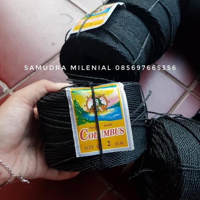 Tali Tambang 2Mm / Tali Tambang Kecil 2 Mm Hitam Colombus Bagus