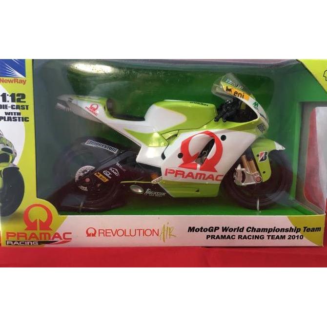 Newray 1/12 Diecast Motorcycles MotoGP World Championship Team Pramac