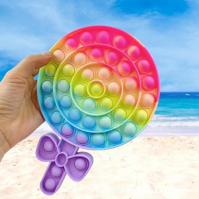 POP IT LOLLIPOP BESAR PREMIUM MAINAN VIRAL KADO ULTAH ANAK POPITS