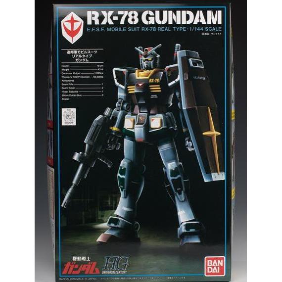 Bandai HG RX-78 Gundam (21st Century Real Type)