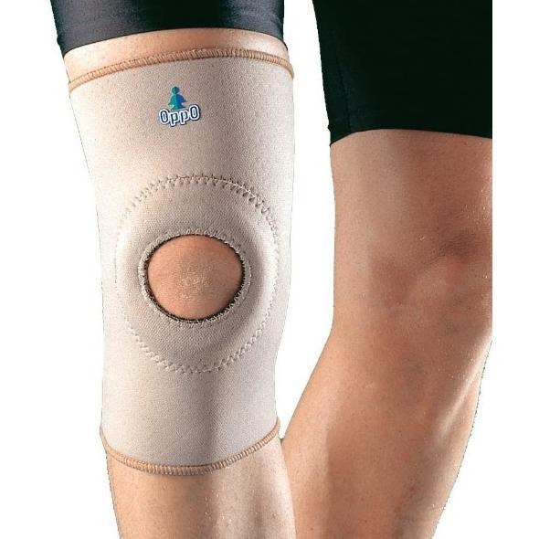 Decker Lutut Lubang Knee Support Deker Lutut Panjang Penyangga Kaki Sakit Oppo 1021 alat bantu ceder