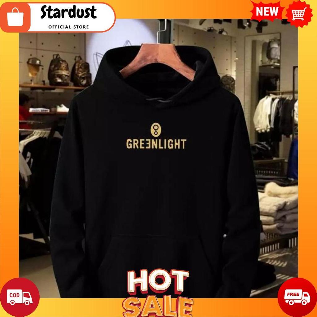 JAKET SWEATER HOODIE GREENLIGHT PREMIUM TEXT GOLD [B1][B1]
