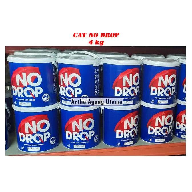 >*>*>*>*] CAT TEMBOK NO DROP GALON 4 KG CAT PELAPIS ANTI BOCOR WATERPROOF NODROP