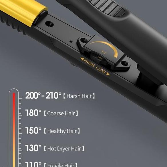 Livchic Volume Catok Curved Plate Pelurus Rambut Catokan Ls306