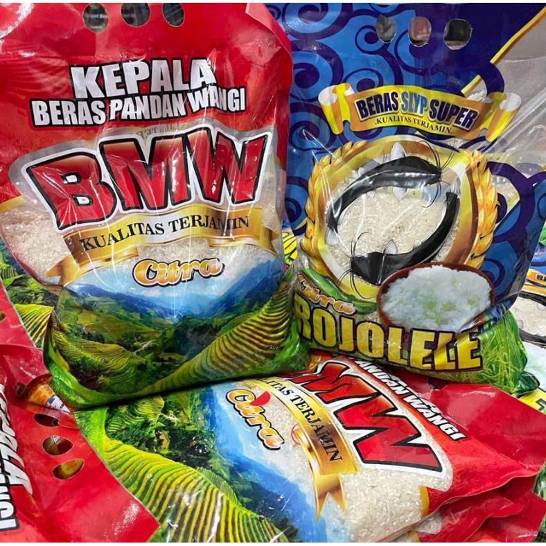 Beras 3,5 Kg/5Kg/Beras Bmw/Beras Rojolele