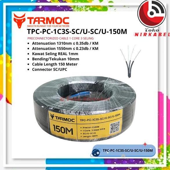 NEW Kabel FO Preconnectorized 150 Meter/Precon FO 150 Mtr Dropcore