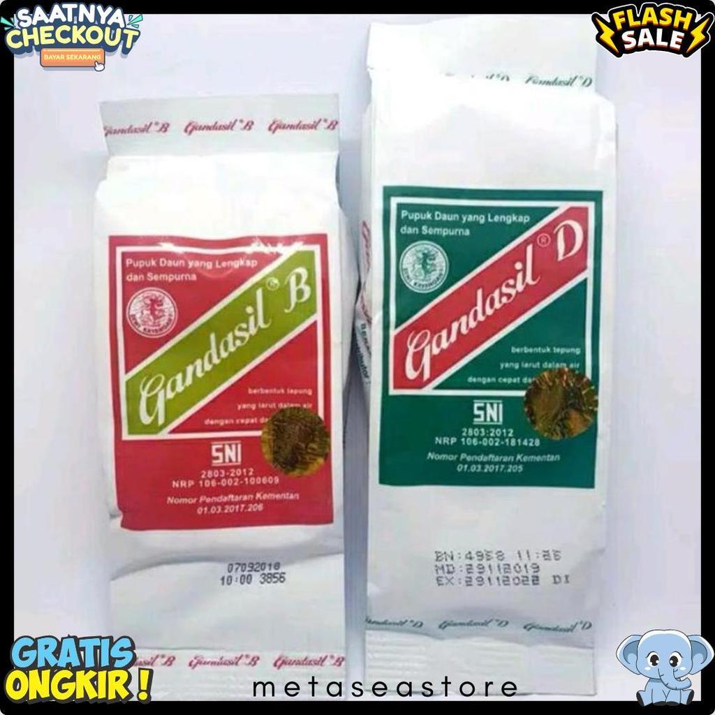 Cod Gandasil B Dan D Pupuk Tanaman Daun Hijau Buah Ukuran 500Gram