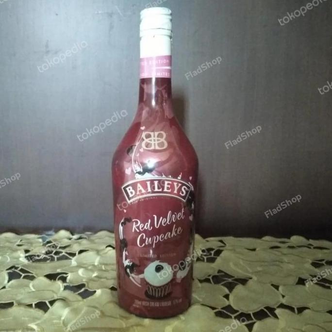 Terlaris Botol Bekas Baileys Red Velvet Cupcake