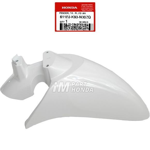 61100-K93-N00ZQ Slebor Depan Scoopy eSP K93 2017 - 2019 Stylish Putih Mutiara