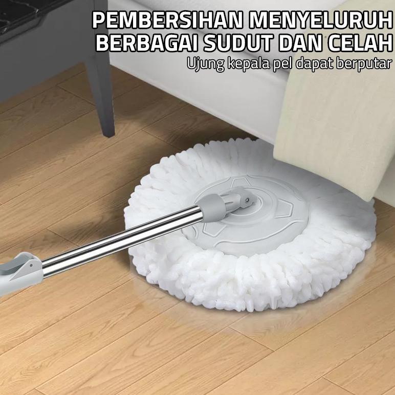 Pel Lantai Praktis Pel Lantai Peras Otomatis - Spin Mop Aclima Pel Lantai Spin Mop Pel Lantai