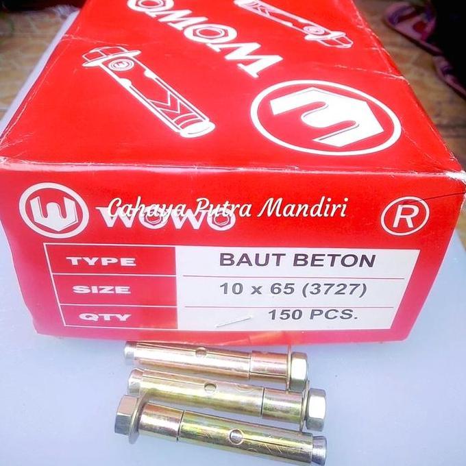 Promo Dinabolt 10X65/Dinabolt Wowo 10X65/Baut Mur Tembok 10X65 Cod