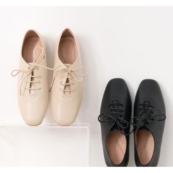 Ncy Shoes Sepatu Wanita Lola Flat Shoes Warna Hitam