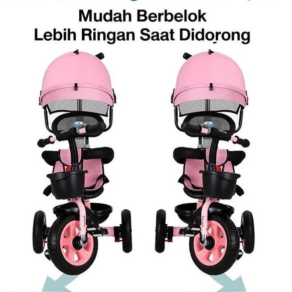 Sepeda Roda Ta Anak 1 Tahun Sepeda Roda 3 Bayi Tricycle Anak Sepeda Anak Roda 3 Stroller Cocok Untuk