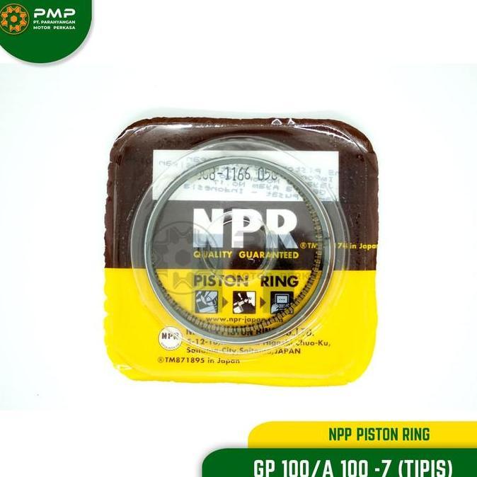 Ring Seher Piston Ring Gp 100 / A 100-7 (Tipis) Npp