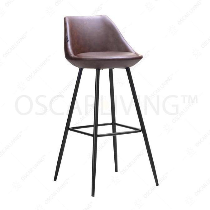 Terlaris Kursi Bar/Kursi Kafe Ergotec 110F / Ergotec Bar Stool - Coklat
