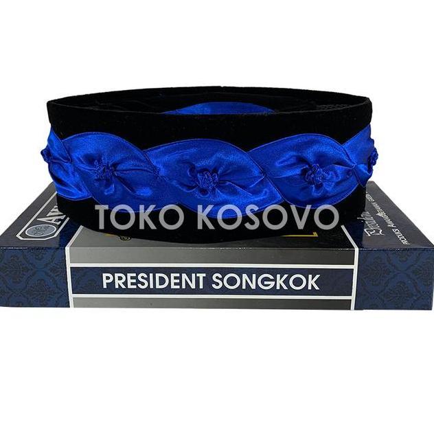 Peci Awang Citra Kembang Kol Ac Tinggi 9 Cm Peci Ceplok Sholat Bludru Hitam Merah Maroon Hijau Putih