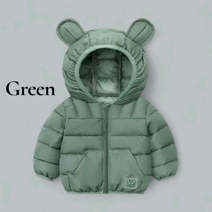 Jaket Anak Lapis Busa untuk Anak, Cocok Digunakan di Musim Dingin - Bayi HT