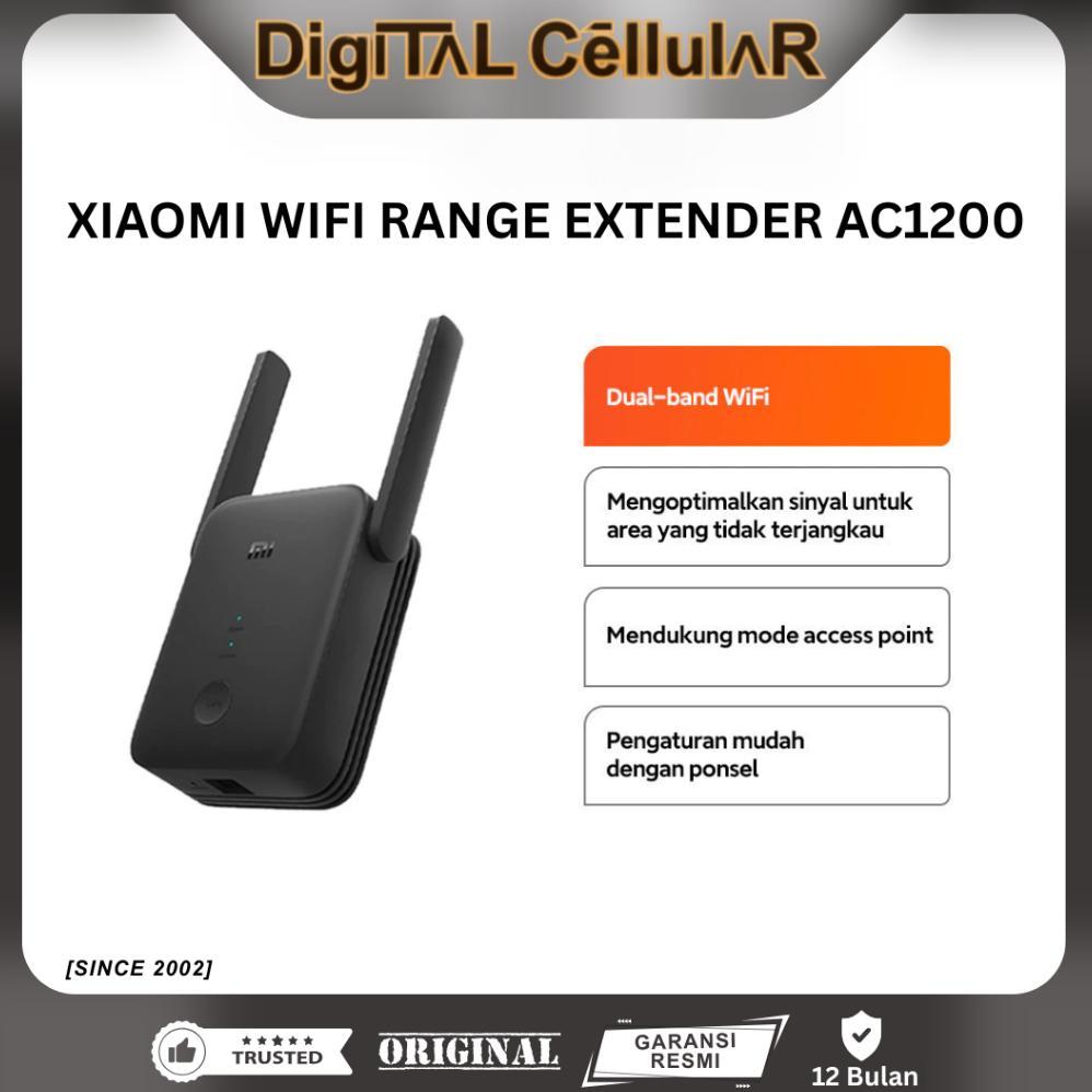 XIAOMI MI WIFI RANGE EXTENDER AC1200 XIAOMI INDONESIA REPEATER ROUTER MODEM WIFI Penguat Signal