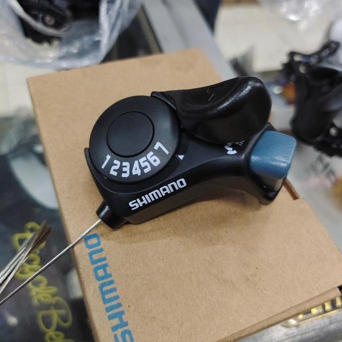 Shifter 7 Speed Shimano Sl-Tx30 Kanan Aja Tx 30 Mtb Folding Original With Box
