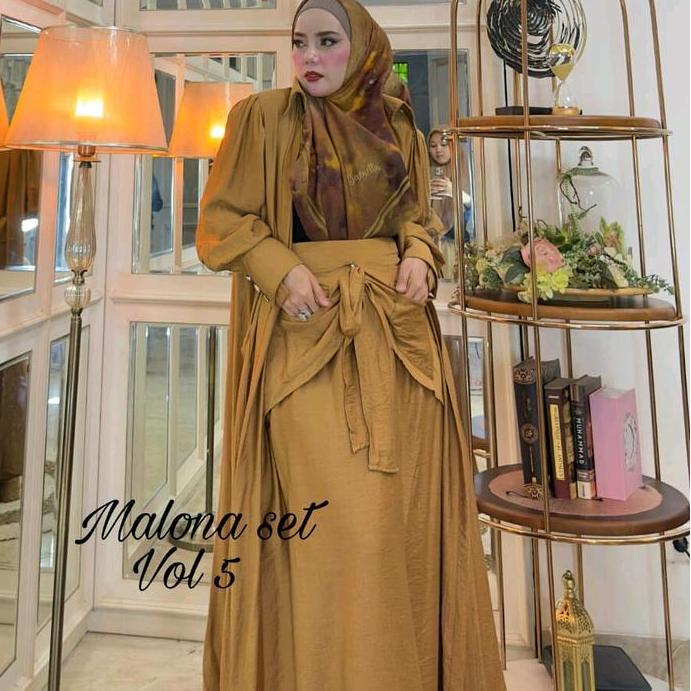 Promo Setelan pakaian malona set baenetta COD