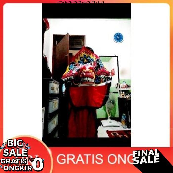 [Drs] Mainan Barongan Caplokan Spon Kuda Lumping Reog Ponorogo Rogonan Devil Jaranan Asli Yang Besar