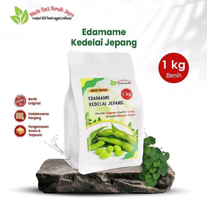 Terlaris Bibit Kedelai Edamame  1 Kg / Bibit Kedelai Benih