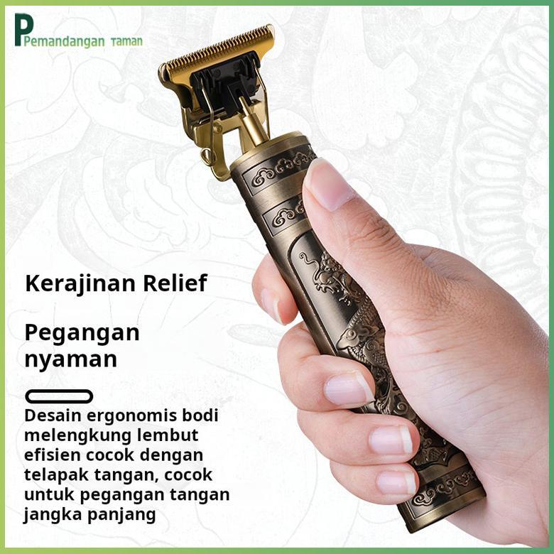 COWSLIP Gunting Rambut Gunting Elektrik Artefak Pemotong Rambut Gunting Elektrik Alat Cukur Rambut A