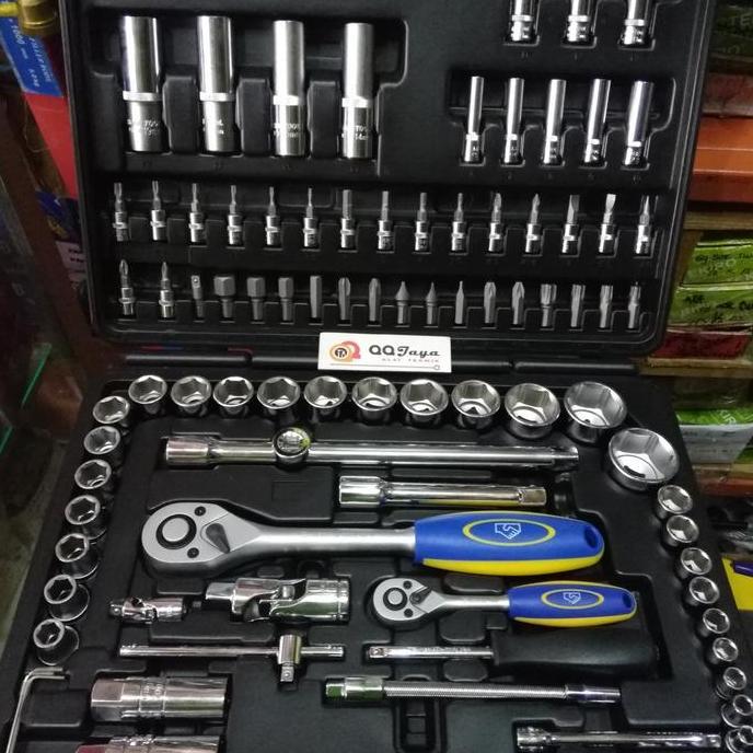 Kunci sok set 94 pc American tool - Paket komplit 4 - 32 mm