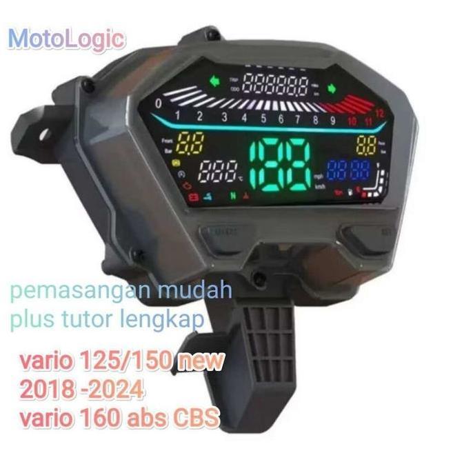 DIGITAL SPEEDOMETER LED METER VARIO FOR 125 150 160 2018 2024 / SPEEDOMETER ODOMETER KILOMETER DIGIT
