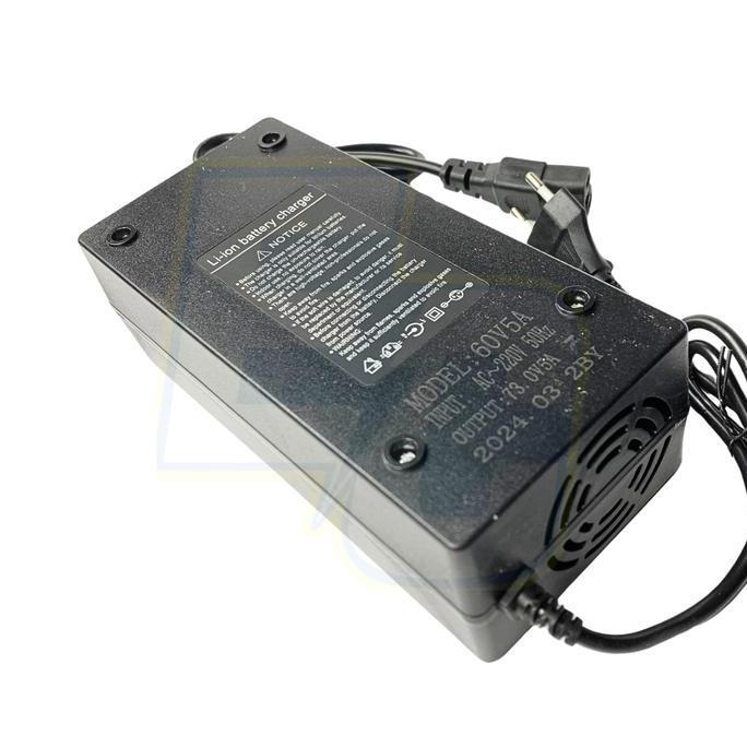 Charger Baterai Lithium Lifepo4 Motor Listrik 20S 60V 5A 73V New
