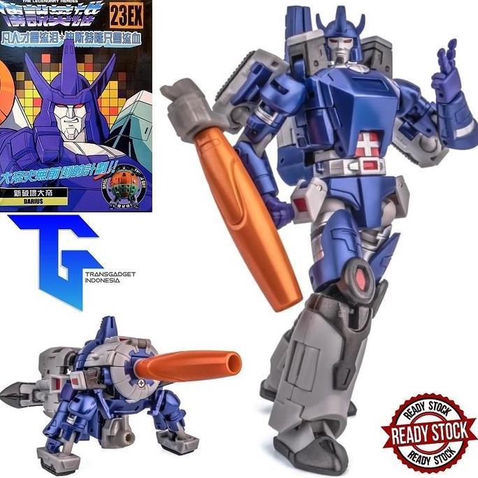 NewAge H23EX Darius Metallic - Transformers G1 Galvatron Legends Class
