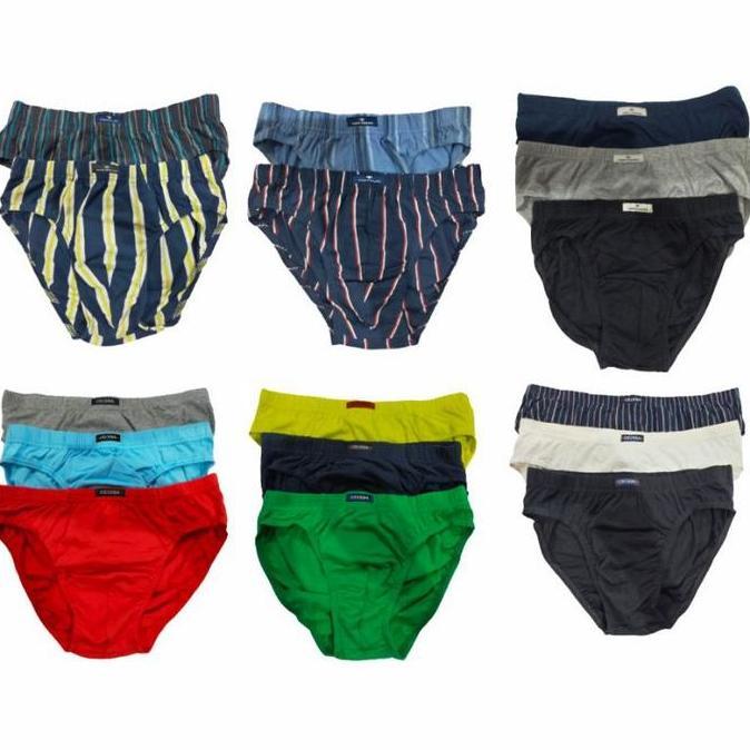 Promo CELANA DALAM PRIA DEWASA IMPORT TOM TAILOR/CECEBA ORIGINAL 3pcs COD