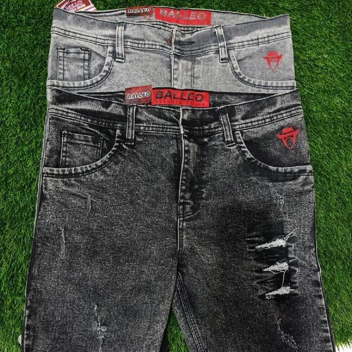 Promo celana jeans panjang pria / celana panjang sobek pria / celana panjang  Melar COD
