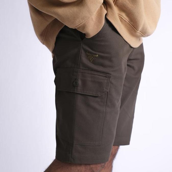 Promo Celana Pendek Pria Karet Samping Zipper Cargo Shorts by MATADOR - Limitado [LIMITED NO RESTOCK