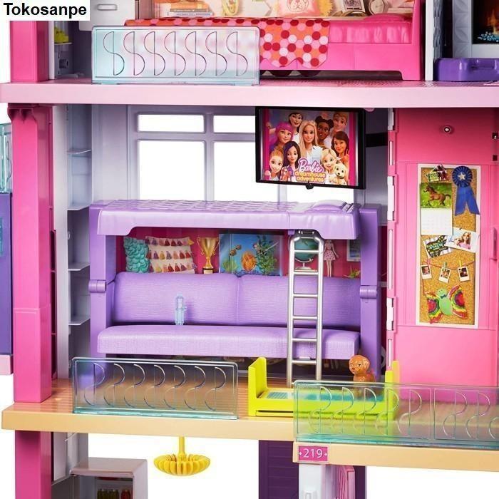 Barbie Dream House Rumah Rumahan Berbi Berbie Barbi Tingkat Ori Mattel