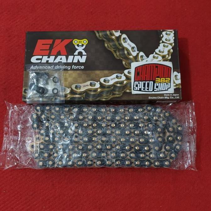 Rantai EK CHAIN SRX2 X Ring 520-120 Black Gold ZX25R ZX 25R R25 MT25