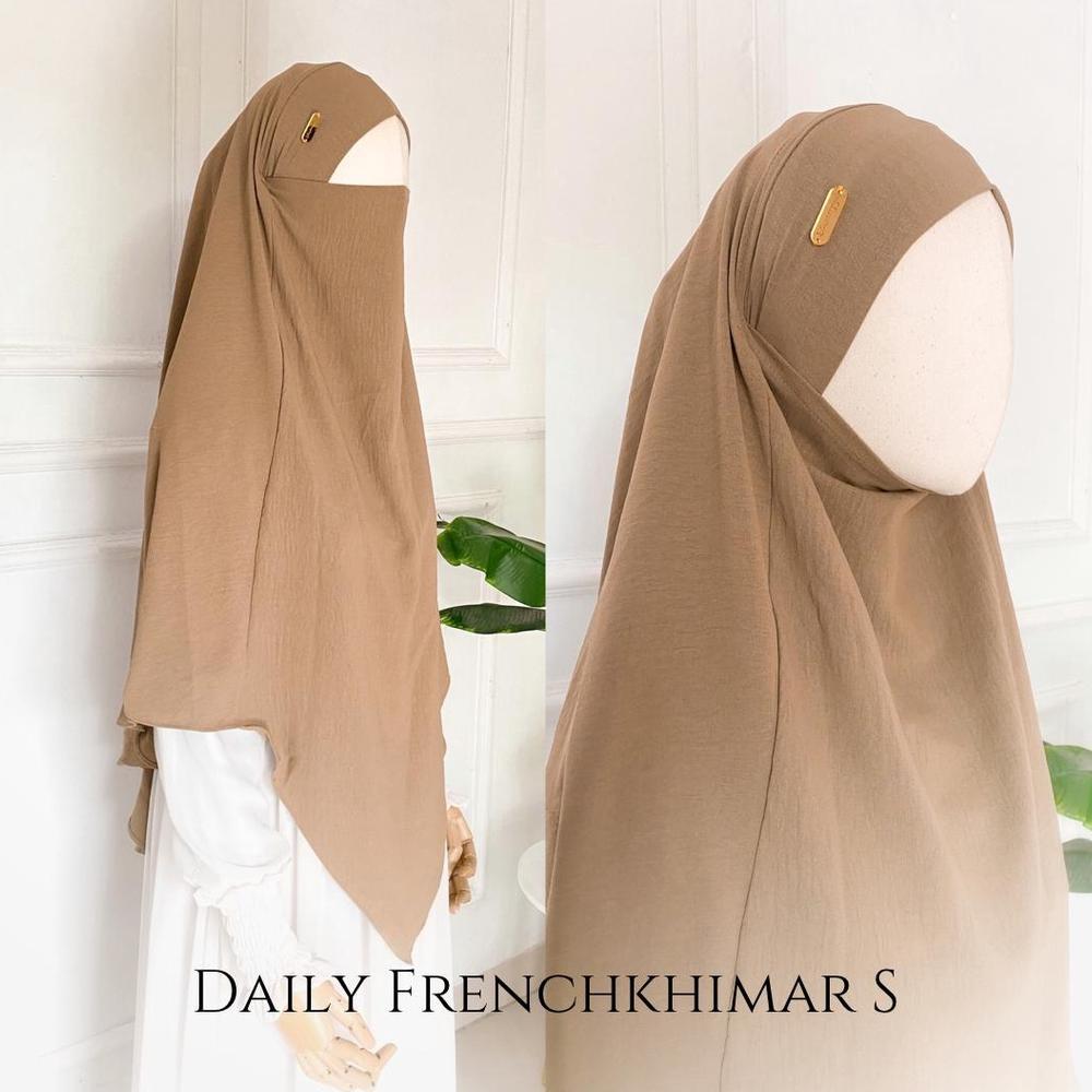 Tsurayya - (S) Frenchkhimar free cadar tali / french khimar crincle