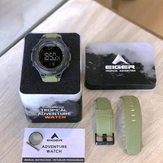 Promo Eiger Helicon Watch Jam Tangan Digital Pria Original COD