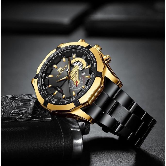 Promo Jam Tangan Pria anti air FNGEEN 5757 Analog Kalender Army AA+ COD